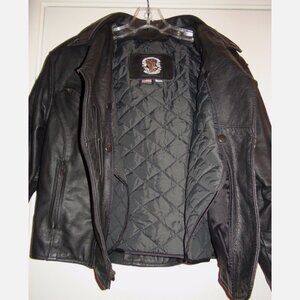 Just Leathers San Jose Biker Moto Jacket